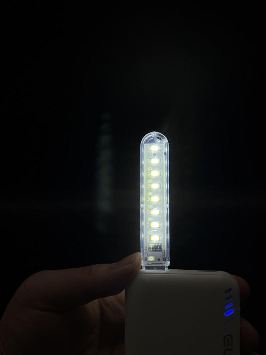 USB Mini LED Light – Portable High-Brightness Plug & Play Lamp for Laptops, Power Banks & Chargers